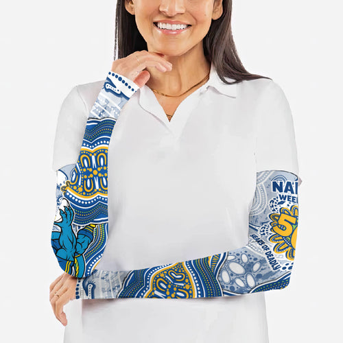 Parramatta Eels NAIDOC Week 2026 Arm Sleeves First Nations of Australia Aboriginal Mascot Rugby