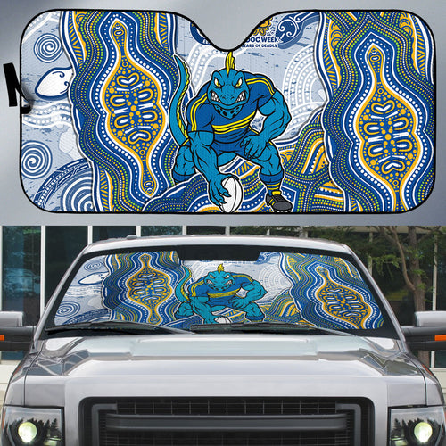 Parramatta Eels NAIDOC Week 2026 Auto Sun Shade First Nations of Australia Aboriginal Mascot Rugby