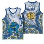Parramatta Eels NAIDOC Week 2026 Basketball Jersey First Nations of Australia Aboriginal Mascot Rugby