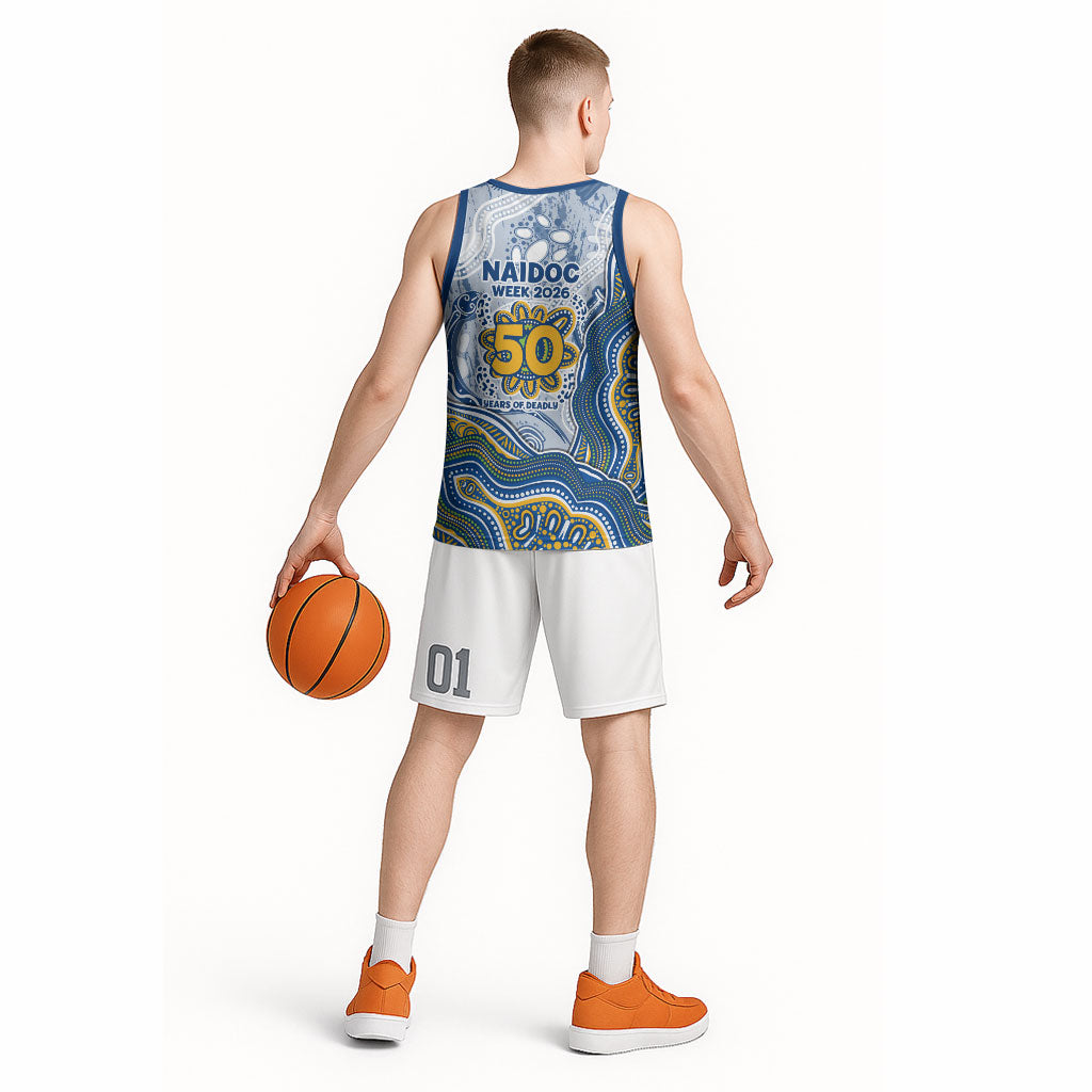 Parramatta Eels NAIDOC Week 2026 Basketball Jersey First Nations of Australia Aboriginal Mascot Rugby