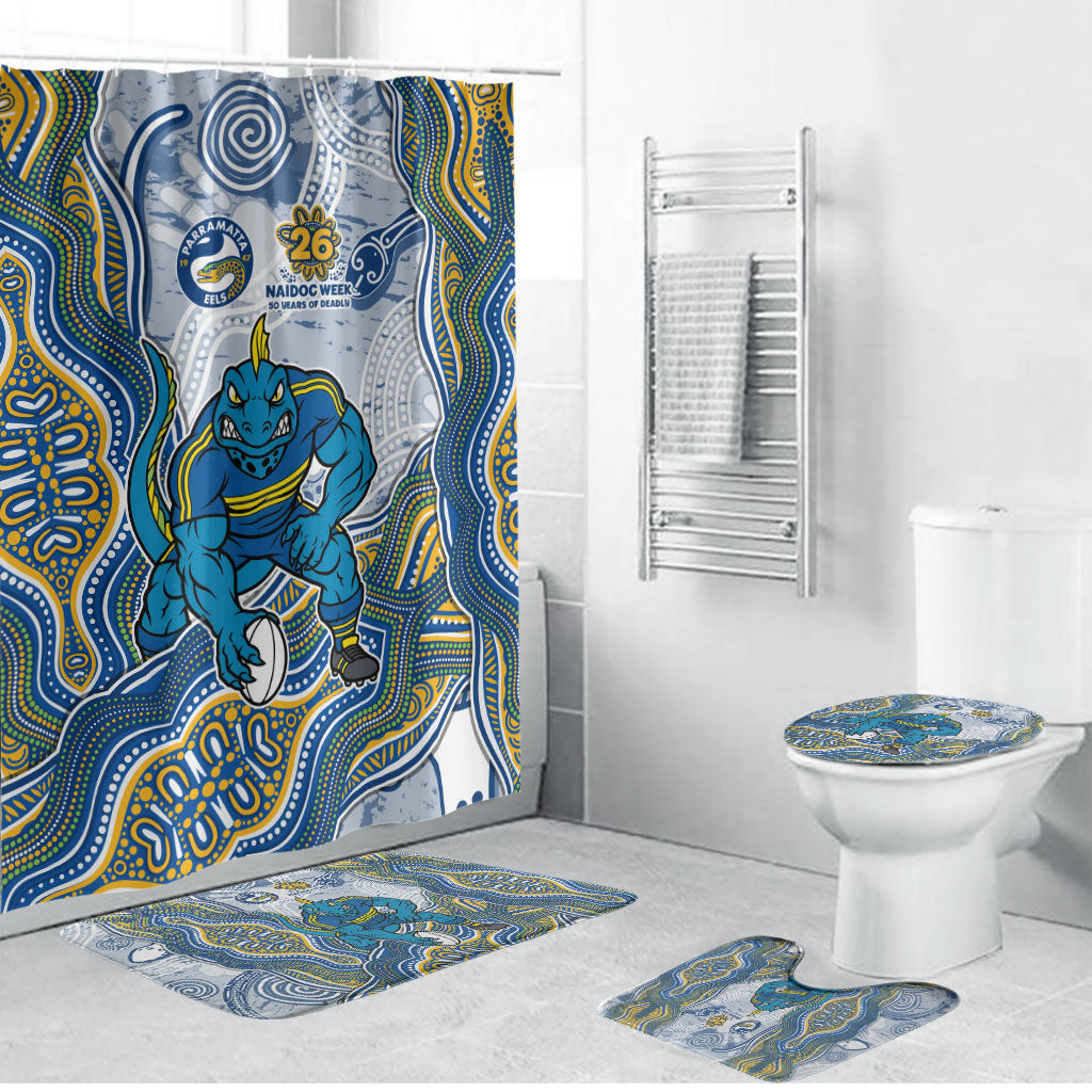 Parramatta Eels NAIDOC Week 2026 Bathroom Set First Nations of Australia Aboriginal Mascot Rugby