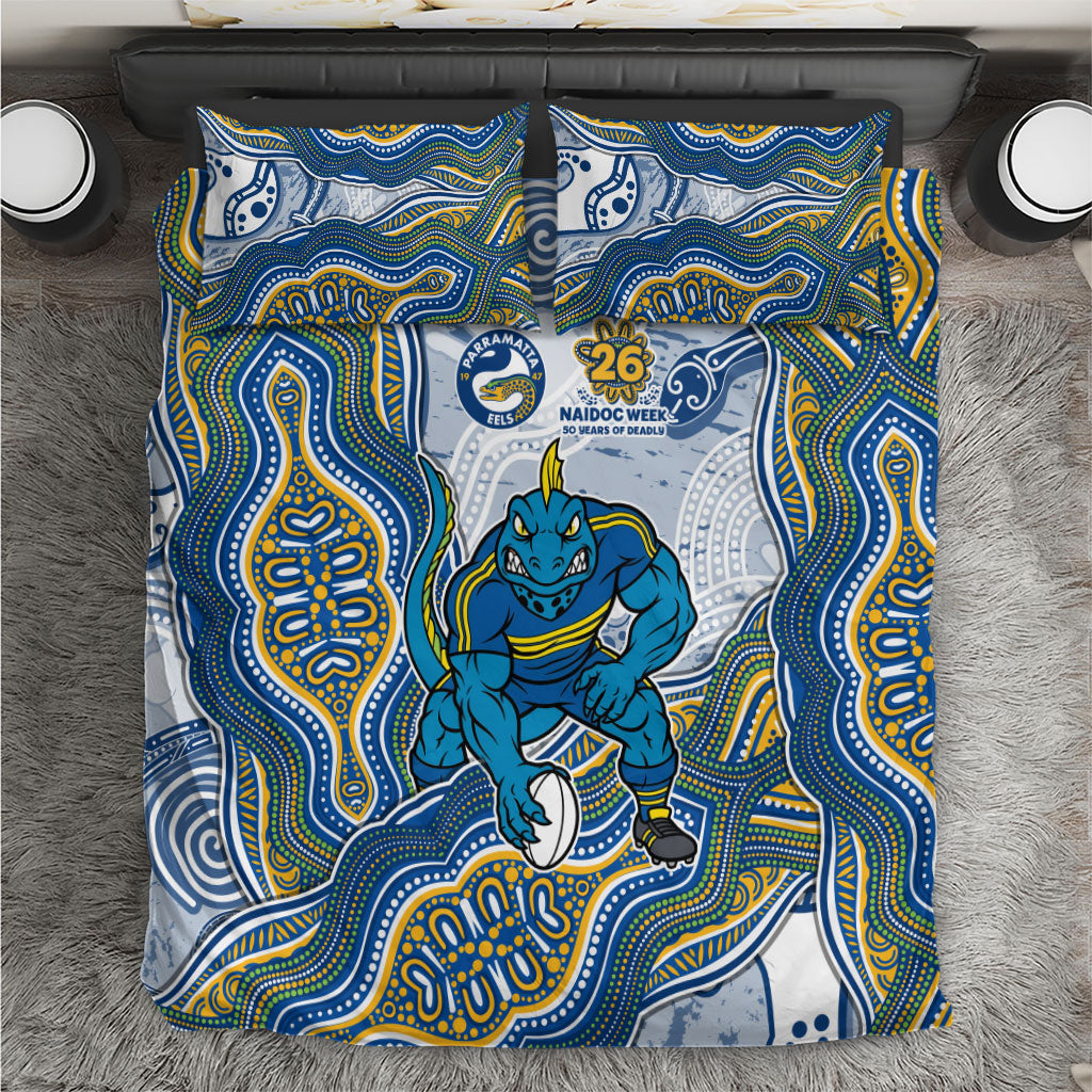 Parramatta Eels NAIDOC Week 2026 Bedding Set First Nations of Australia Aboriginal Mascot Rugby