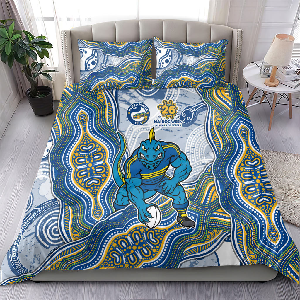 Parramatta Eels NAIDOC Week 2026 Bedding Set First Nations of Australia Aboriginal Mascot Rugby