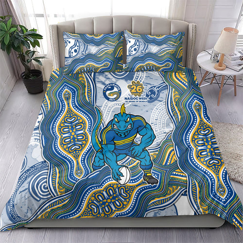Parramatta Eels NAIDOC Week 2026 Bedding Set First Nations of Australia Aboriginal Mascot Rugby