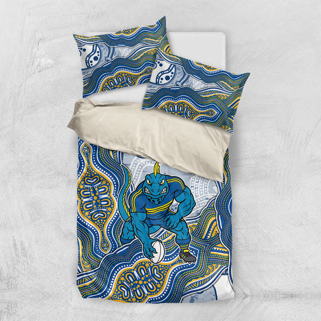 Parramatta Eels NAIDOC Week 2026 Bedding Set First Nations of Australia Aboriginal Mascot Rugby