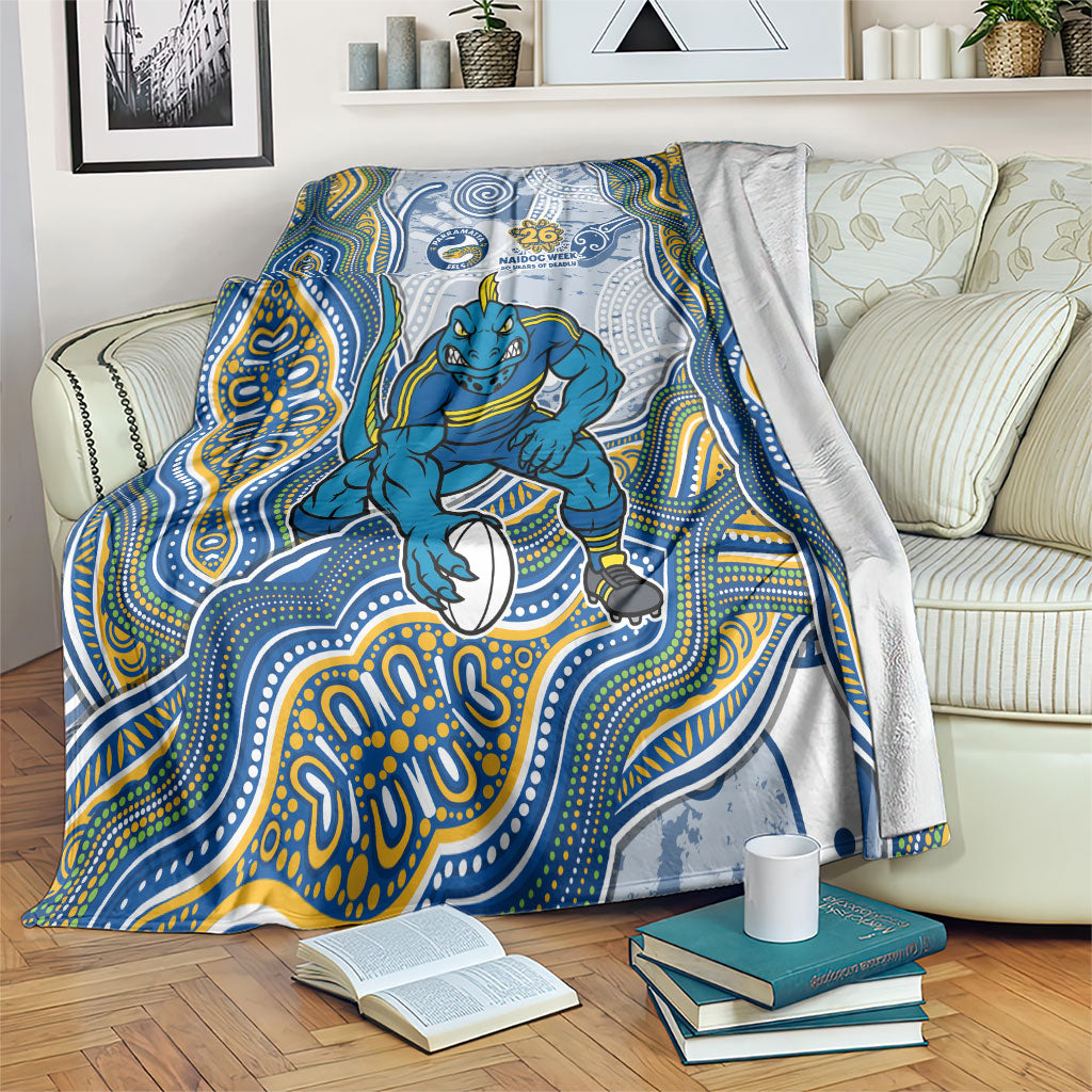 Parramatta Eels NAIDOC Week 2026 Blanket First Nations of Australia Aboriginal Mascot Rugby