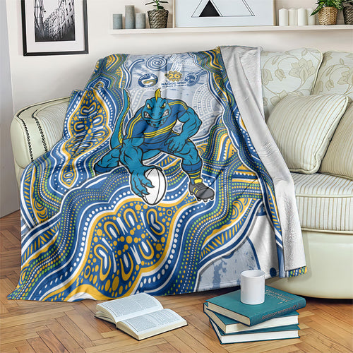Parramatta Eels NAIDOC Week 2026 Blanket First Nations of Australia Aboriginal Mascot Rugby