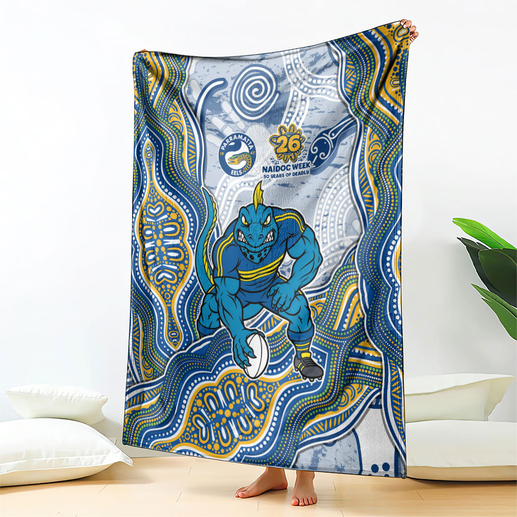 Parramatta Eels NAIDOC Week 2026 Blanket First Nations of Australia Aboriginal Mascot Rugby