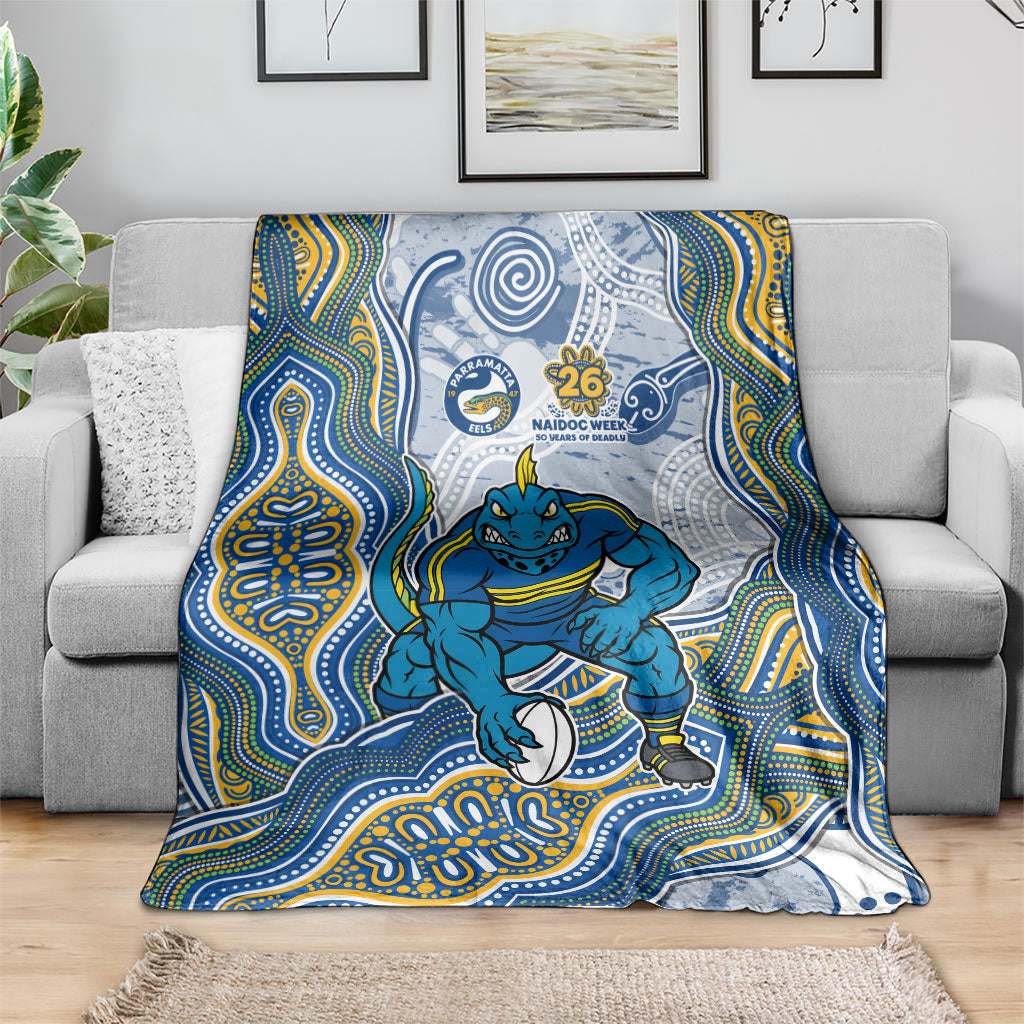 Parramatta Eels NAIDOC Week 2026 Blanket First Nations of Australia Aboriginal Mascot Rugby