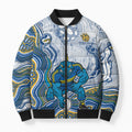 Parramatta Eels NAIDOC Week 2026 Bomber Puffer Jacket First Nations of Australia Aboriginal Mascot Rugby