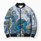 Parramatta Eels NAIDOC Week 2026 Bomber Puffer Jacket First Nations of Australia Aboriginal Mascot Rugby