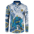Parramatta Eels NAIDOC Week 2026 Button Sweatshirt First Nations of Australia Aboriginal Mascot Rugby