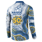 Parramatta Eels NAIDOC Week 2026 Button Sweatshirt First Nations of Australia Aboriginal Mascot Rugby