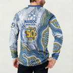 Parramatta Eels NAIDOC Week 2026 Button Sweatshirt First Nations of Australia Aboriginal Mascot Rugby