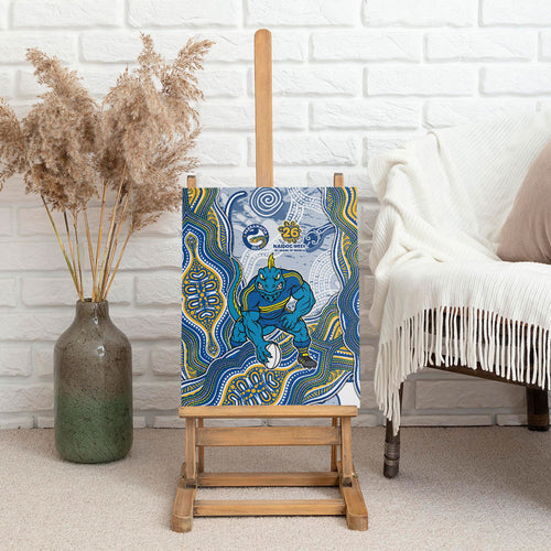 Parramatta Eels NAIDOC Week 2026 Canvas Wall Art First Nations of Australia Aboriginal Mascot Rugby