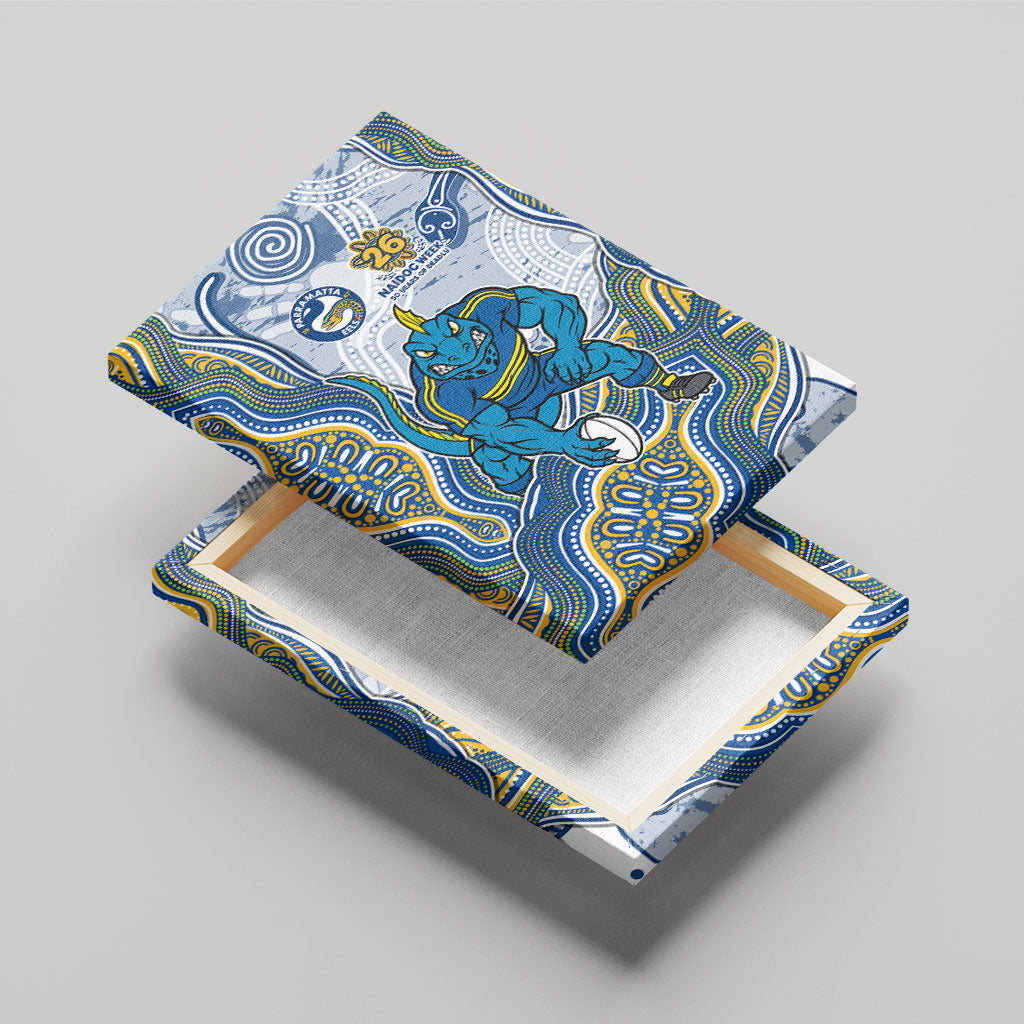 Parramatta Eels NAIDOC Week 2026 Canvas Wall Art First Nations of Australia Aboriginal Mascot Rugby