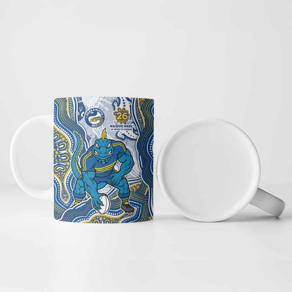 Parramatta Eels NAIDOC Week 2026 Ceramic Mug First Nations of Australia Aboriginal Mascot Rugby