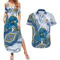 Parramatta Eels NAIDOC Week 2026 Couples Matching Summer Maxi Dress and Hawaiian Shirt First Nations of Australia Aboriginal Mascot Rugby