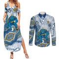 Parramatta Eels NAIDOC Week 2026 Couples Matching Summer Maxi Dress and Long Sleeve Button Shirt First Nations of Australia Aboriginal Mascot Rugby
