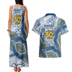 Parramatta Eels NAIDOC Week 2026 Couples Matching Tank Maxi Dress and Hawaiian Shirt First Nations of Australia Aboriginal Mascot Rugby