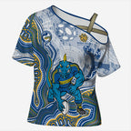 Parramatta Eels NAIDOC Week 2026 Cross Shoulder Shirt First Nations of Australia Aboriginal Mascot Rugby