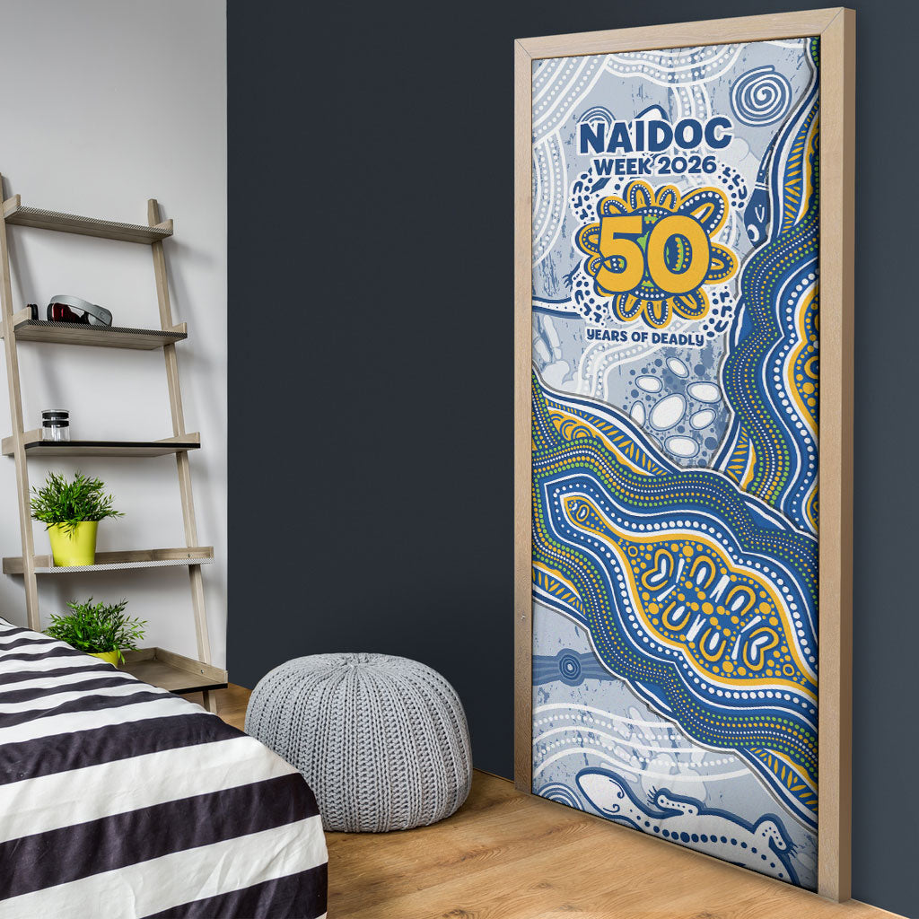 Parramatta Eels NAIDOC Week 2026 Door Cover First Nations of Australia Aboriginal Mascot Rugby