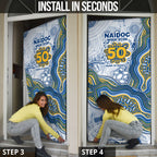 Parramatta Eels NAIDOC Week 2026 Door Cover First Nations of Australia Aboriginal Mascot Rugby
