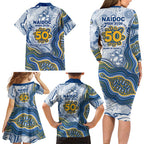 Parramatta Eels NAIDOC Week 2026 Family Matching Long Sleeve Bodycon Dress and Hawaiian Shirt First Nations of Australia Aboriginal Mascot Rugby