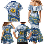 Parramatta Eels NAIDOC Week 2026 Family Matching Mermaid Dress and Hawaiian Shirt First Nations of Australia Aboriginal Mascot Rugby