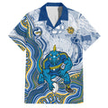 Parramatta Eels NAIDOC Week 2026 Family Matching Mermaid Dress and Hawaiian Shirt First Nations of Australia Aboriginal Mascot Rugby