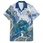 Parramatta Eels NAIDOC Week 2026 Family Matching Puletasi and Hawaiian Shirt First Nations of Australia Aboriginal Mascot Rugby
