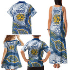 Parramatta Eels NAIDOC Week 2026 Family Matching Tank Maxi Dress and Hawaiian Shirt First Nations of Australia Aboriginal Mascot Rugby
