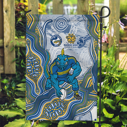 Parramatta Eels NAIDOC Week 2026 Garden Flag First Nations of Australia Aboriginal Mascot Rugby
