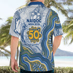 Parramatta Eels NAIDOC Week 2026 Hawaiian Shirt First Nations of Australia Aboriginal Mascot Rugby