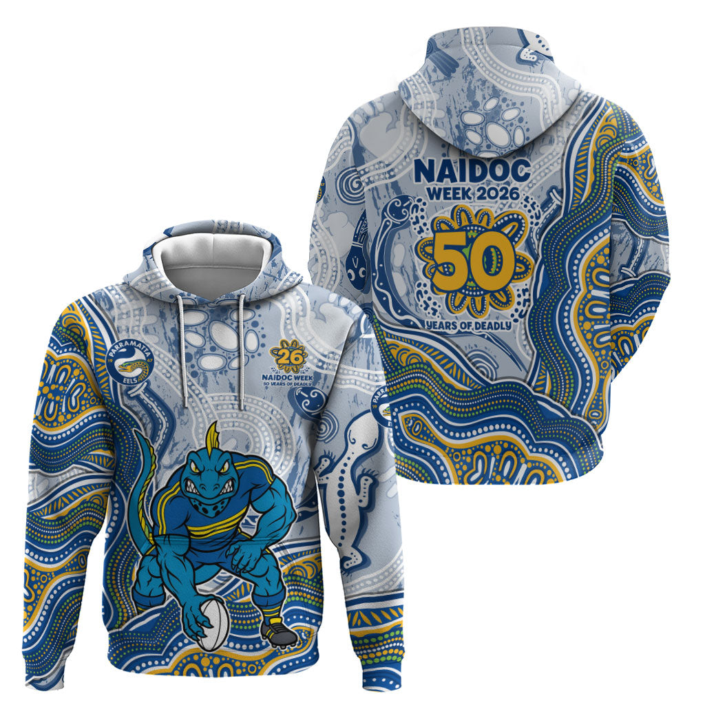 Parramatta Eels NAIDOC Week 2026 Hoodie First Nations of Australia Aboriginal Mascot Rugby
