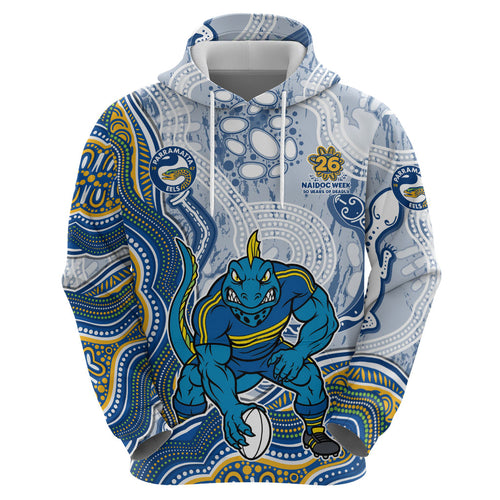 Parramatta Eels NAIDOC Week 2026 Hoodie First Nations of Australia Aboriginal Mascot Rugby
