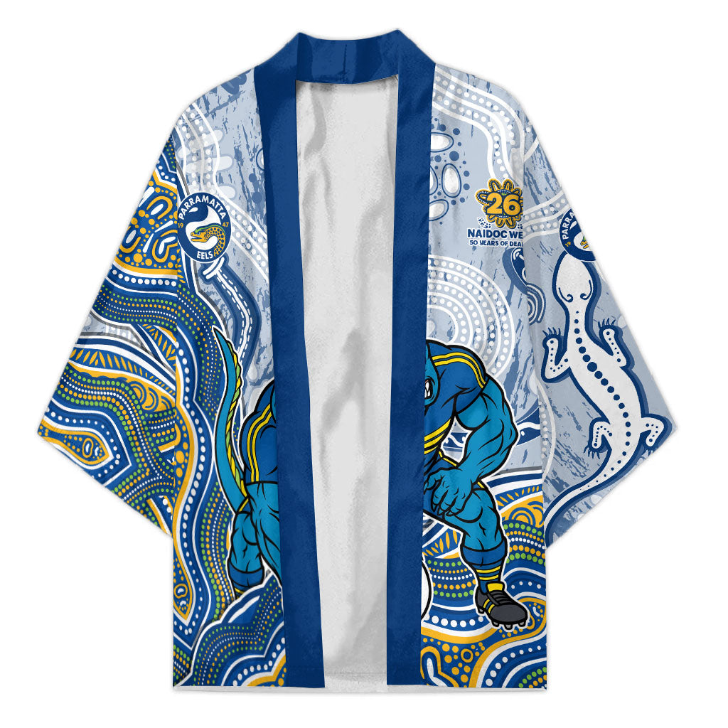 Parramatta Eels NAIDOC Week 2026 Kimono First Nations of Australia Aboriginal Mascot Rugby