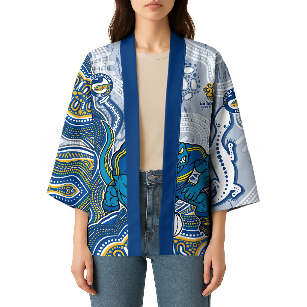 Parramatta Eels NAIDOC Week 2026 Kimono First Nations of Australia Aboriginal Mascot Rugby