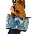 Parramatta Eels NAIDOC Week 2026 Leather Tote Bag First Nations of Australia Aboriginal Mascot Rugby