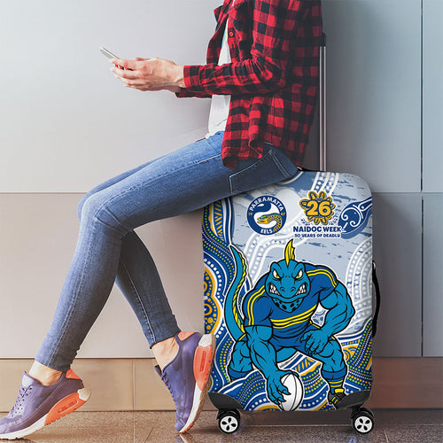 Parramatta Eels NAIDOC Week 2026 Luggage Cover First Nations of Australia Aboriginal Mascot Rugby