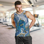 Parramatta Eels NAIDOC Week 2026 Men Tank Top First Nations of Australia Aboriginal Mascot Rugby