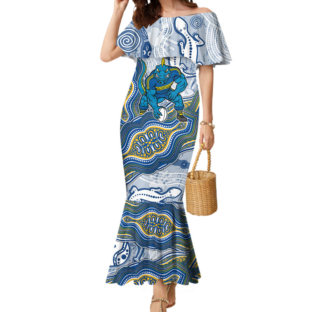 Parramatta Eels NAIDOC Week 2026 Mermaid Dress First Nations of Australia Aboriginal Mascot Rugby