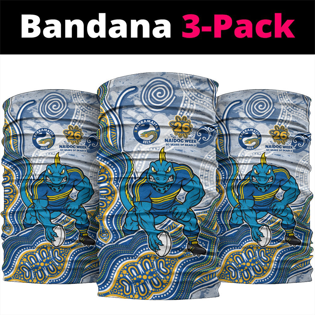 Parramatta Eels NAIDOC Week 2026 Neck Gaiter First Nations of Australia Aboriginal Mascot Rugby