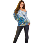 Parramatta Eels NAIDOC Week 2026 Off Shoulder Sweater First Nations of Australia Aboriginal Mascot Rugby