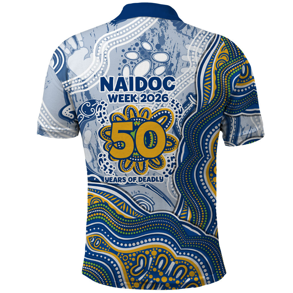 Parramatta Eels NAIDOC Week 2026 Polo Shirt First Nations of Australia Aboriginal Mascot Rugby