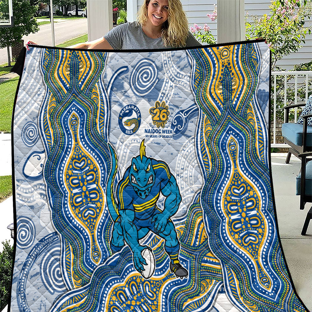 Parramatta Eels NAIDOC Week 2026 Quilt First Nations of Australia Aboriginal Mascot Rugby