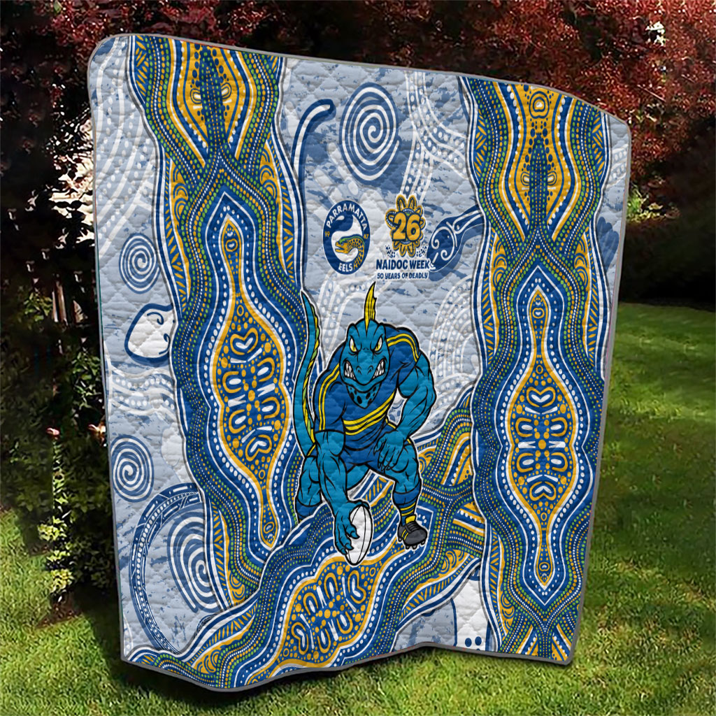 Parramatta Eels NAIDOC Week 2026 Quilt First Nations of Australia Aboriginal Mascot Rugby