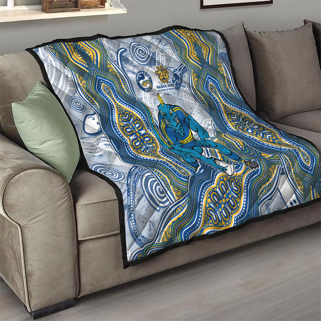 Parramatta Eels NAIDOC Week 2026 Quilt First Nations of Australia Aboriginal Mascot Rugby
