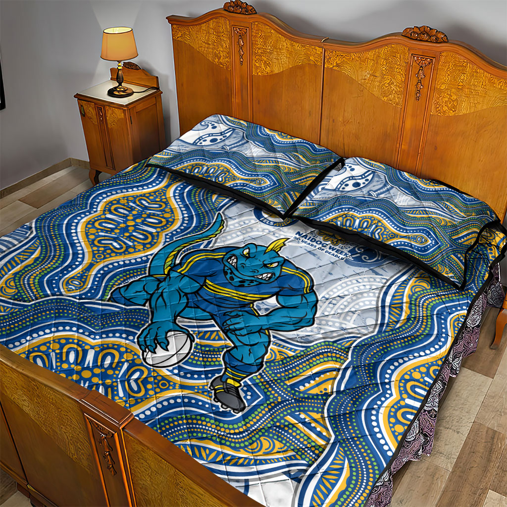 Parramatta Eels NAIDOC Week 2026 Quilt Bed Set First Nations of Australia Aboriginal Mascot Rugby