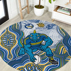 Parramatta Eels NAIDOC Week 2026 Round Carpet First Nations of Australia Aboriginal Mascot Rugby